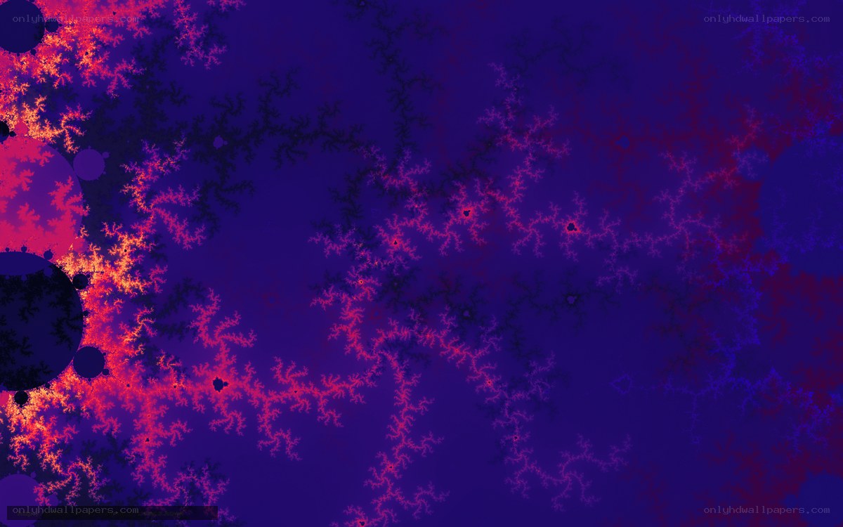fractal pattern with vibrant colors