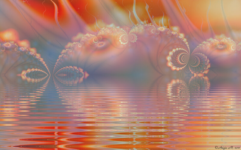 Fractal Patterns in Water