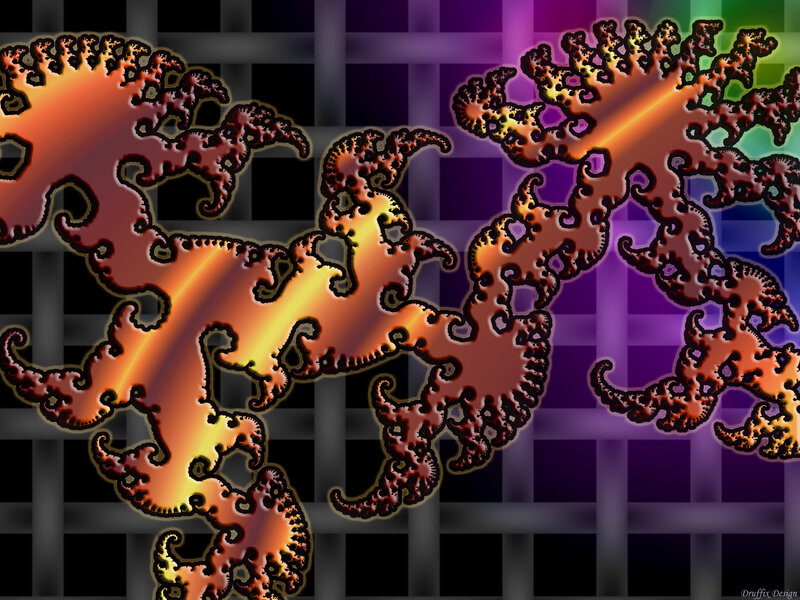 Fractal Patterns on Grid