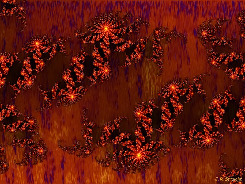 Fractal Patterns on Wood