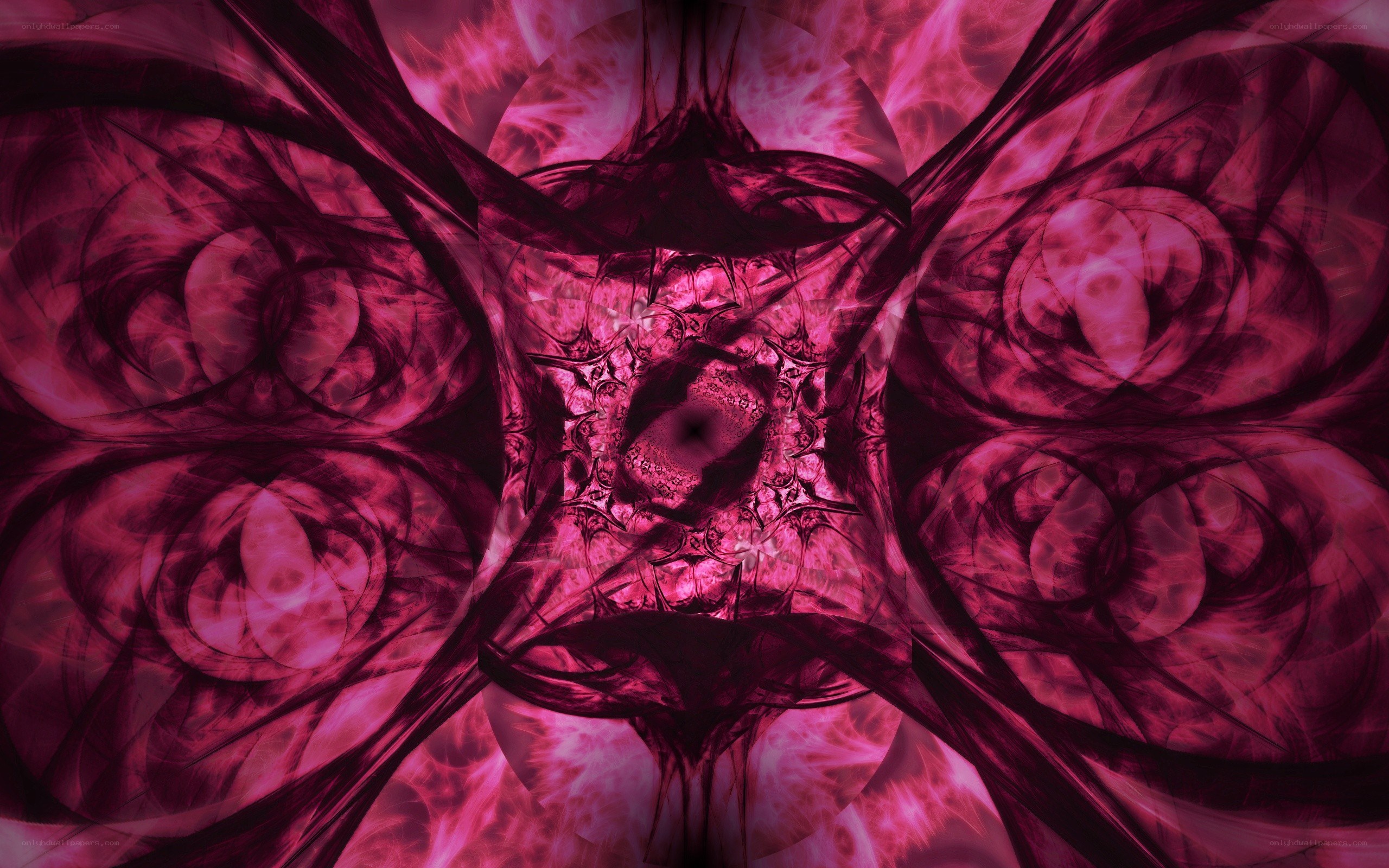 fractal pink vortex