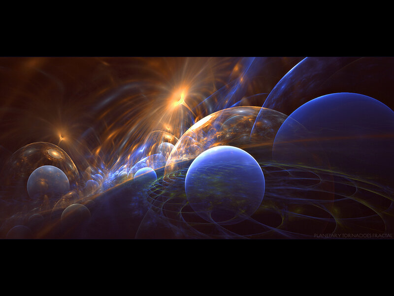 Fractal planetary vortex