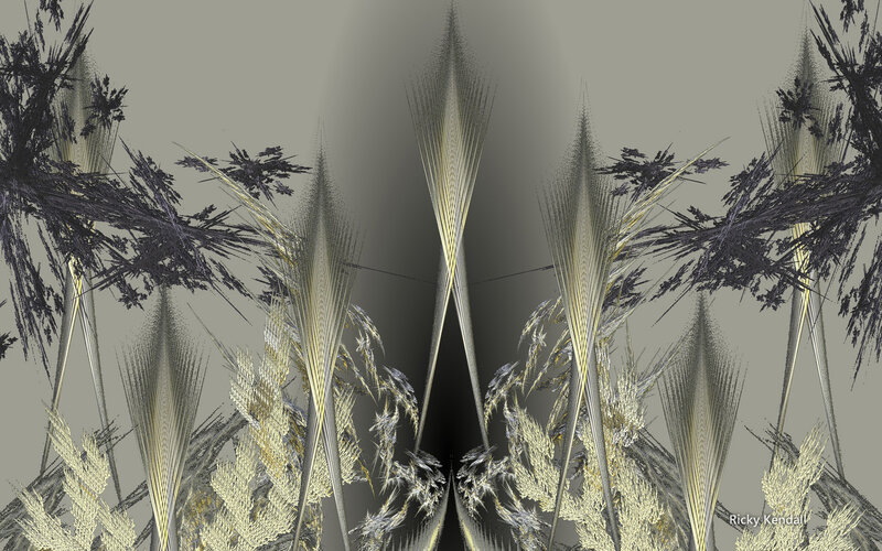 Fractal Plant Forms — Gray