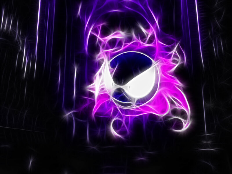 fractal purple energy swirl