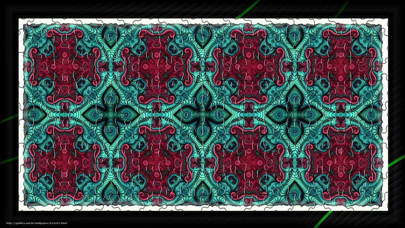 fractal puzzle pattern