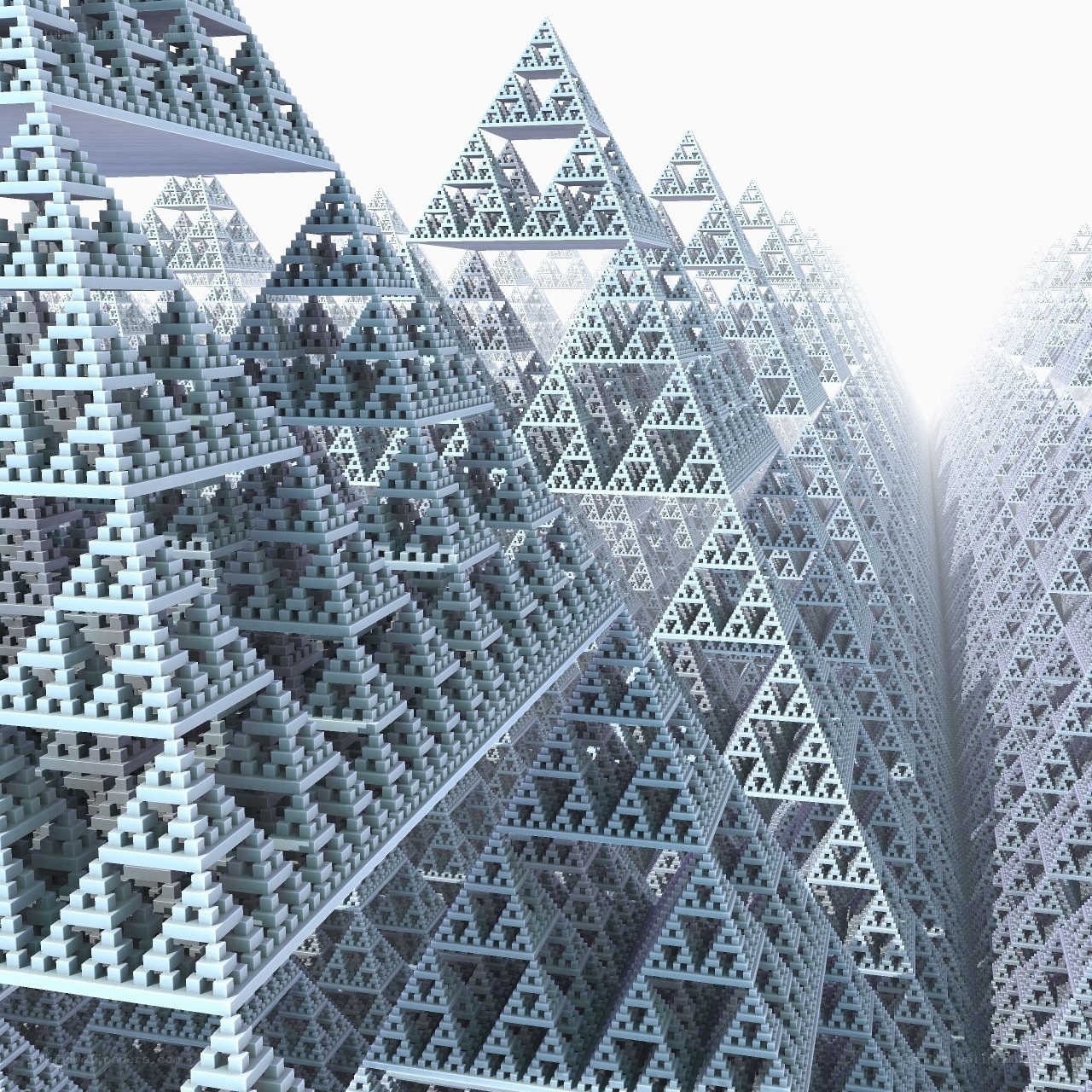 Fractal Pyramid Landscape