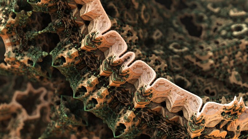 Fractal Rock Formation