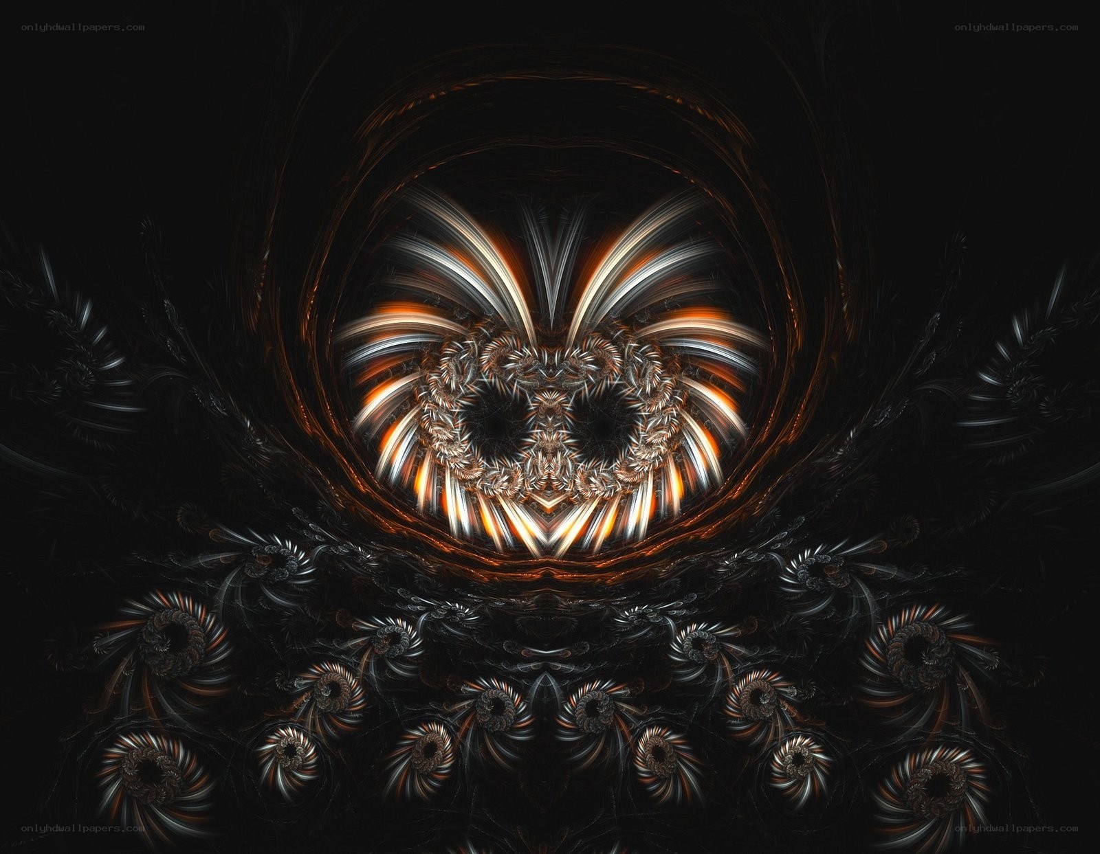 Fractal skull design