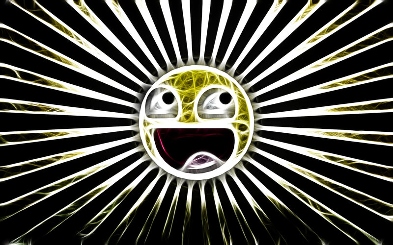 fractal smiley face