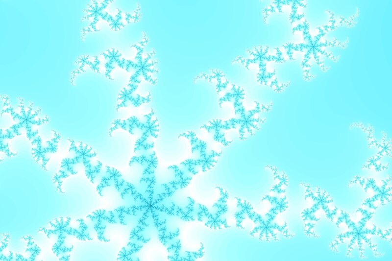 fractal snowflake pattern