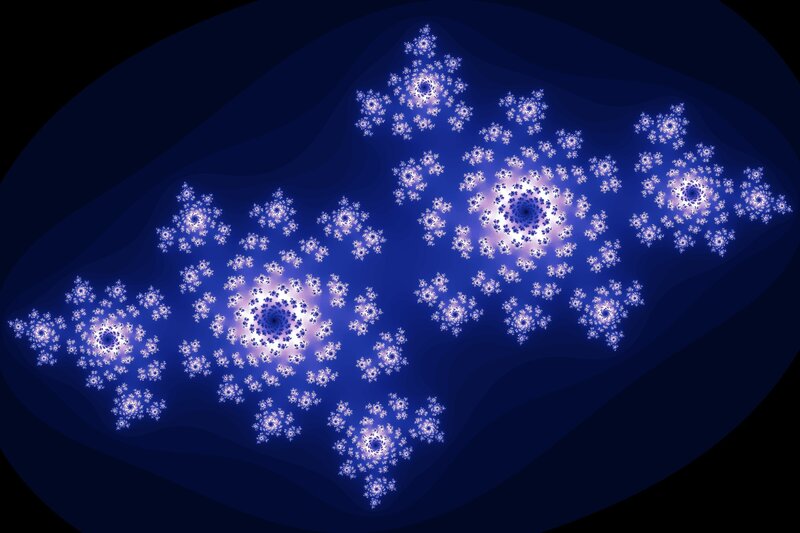 fractal snowflake patterns