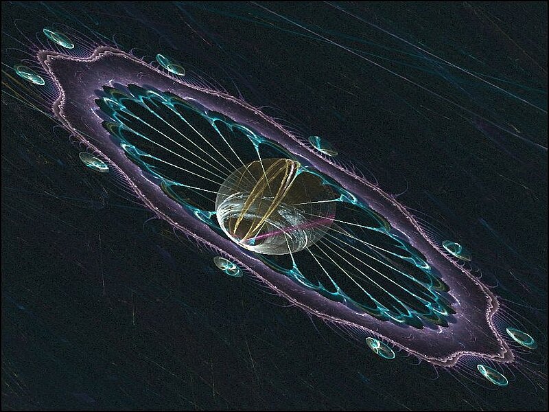 Fractal Space Structure — Black