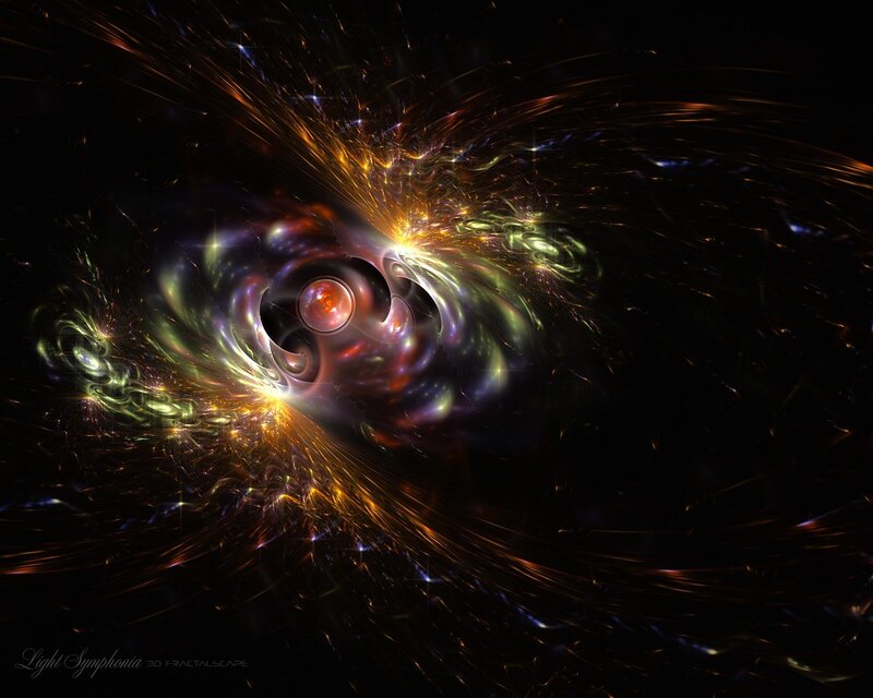 Fractal Space Vortex