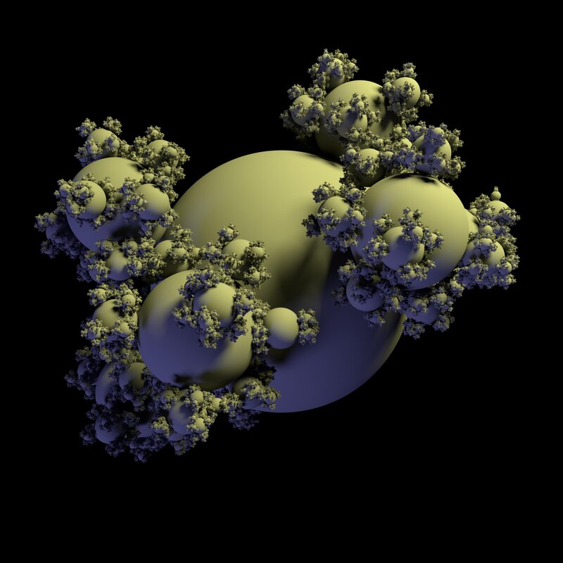 fractal sphere cluster