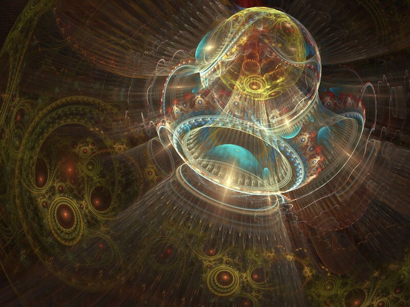 Fractal sphere in cosmic space