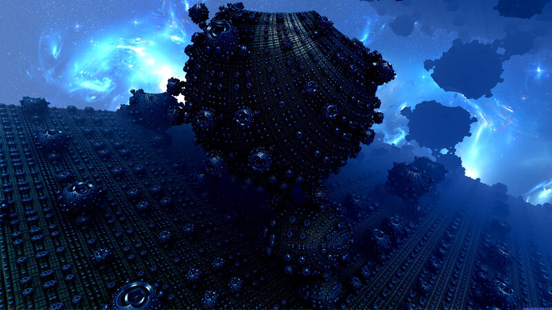 Fractal Sphere Landscape