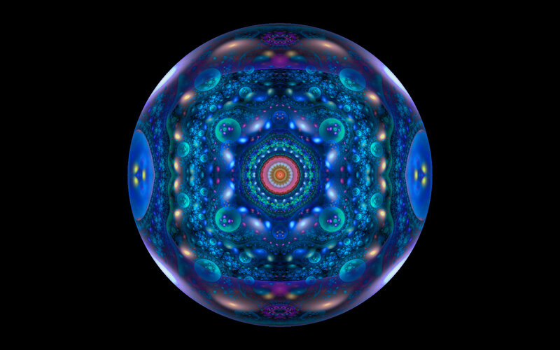 fractal sphere mandala