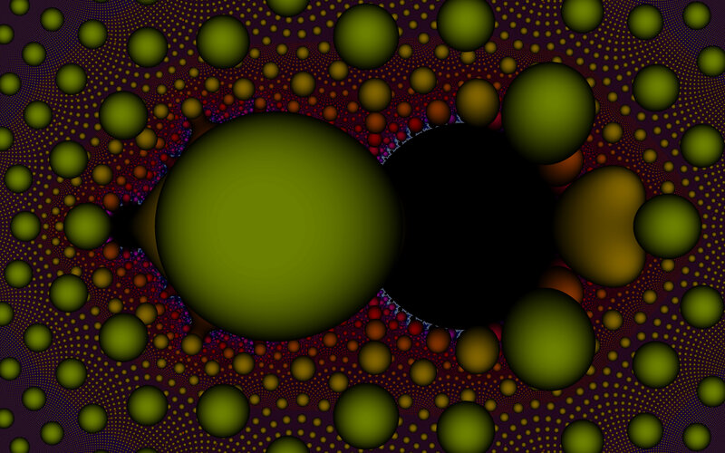 Fractal sphere pattern