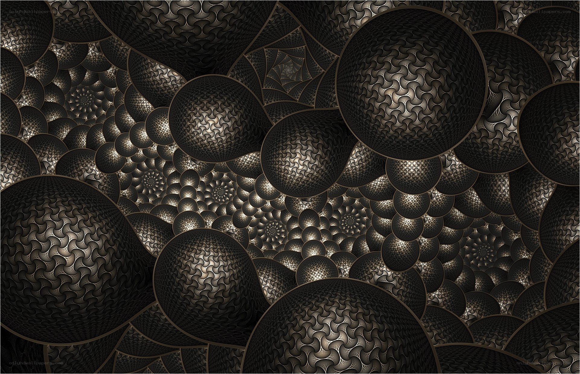 Fractal sphere pattern