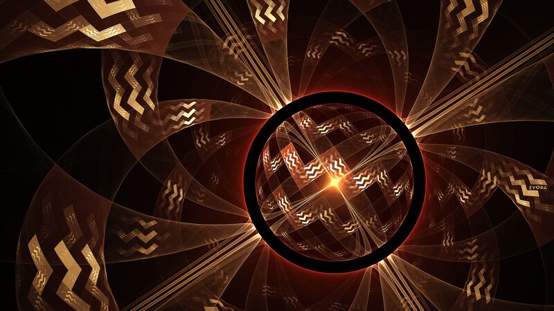 Fractal Sphere with Patterns