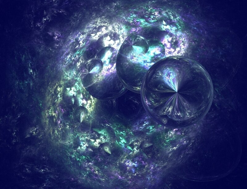 Fractal Spheres in Space