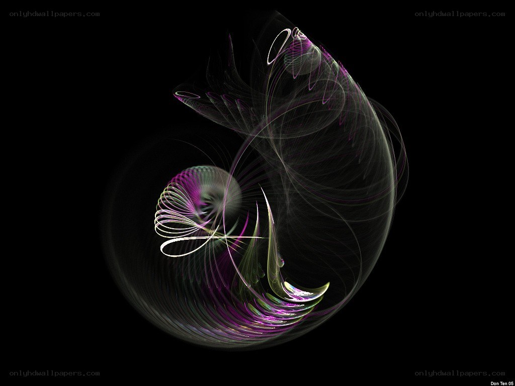 Fractal spiral design