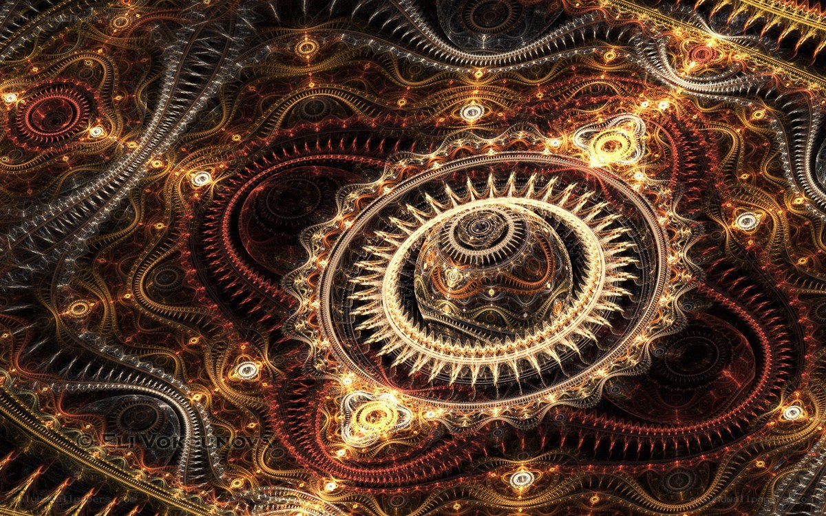 Fractal spiral design
