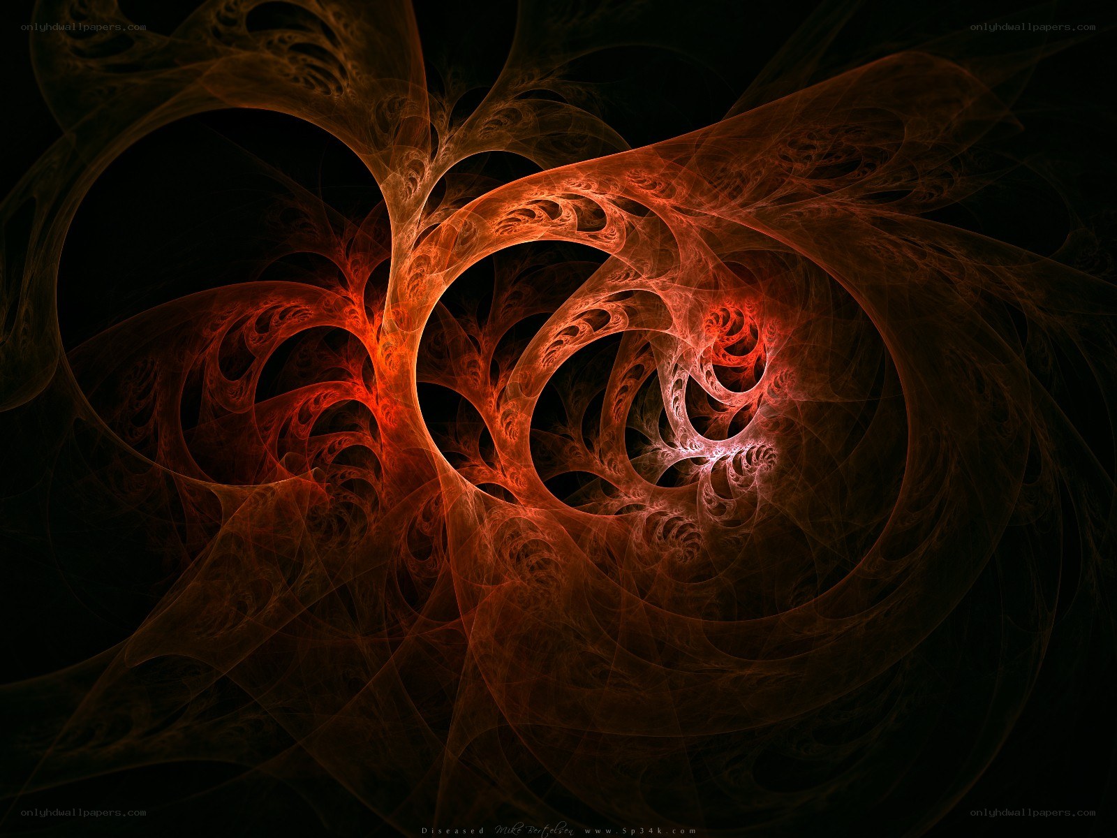 Fractal spiral design