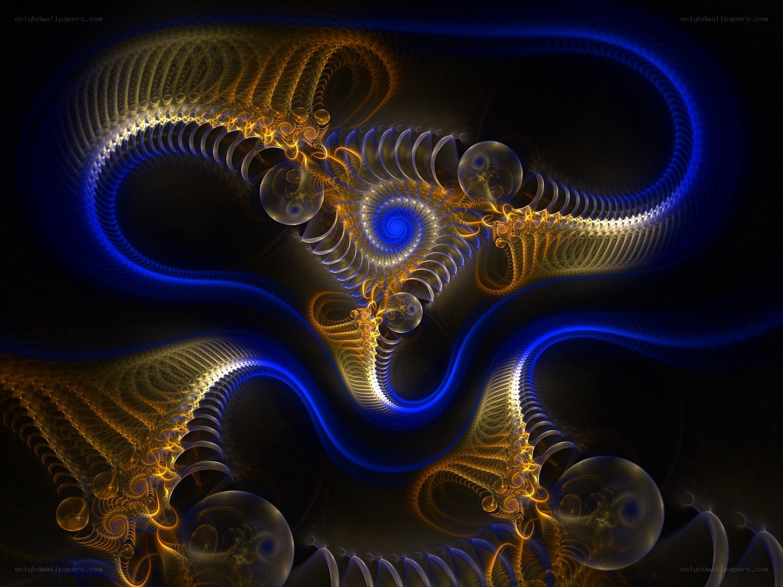 Fractal spiral design