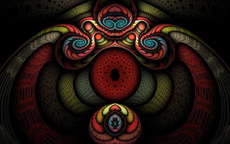 Fractal spiral design