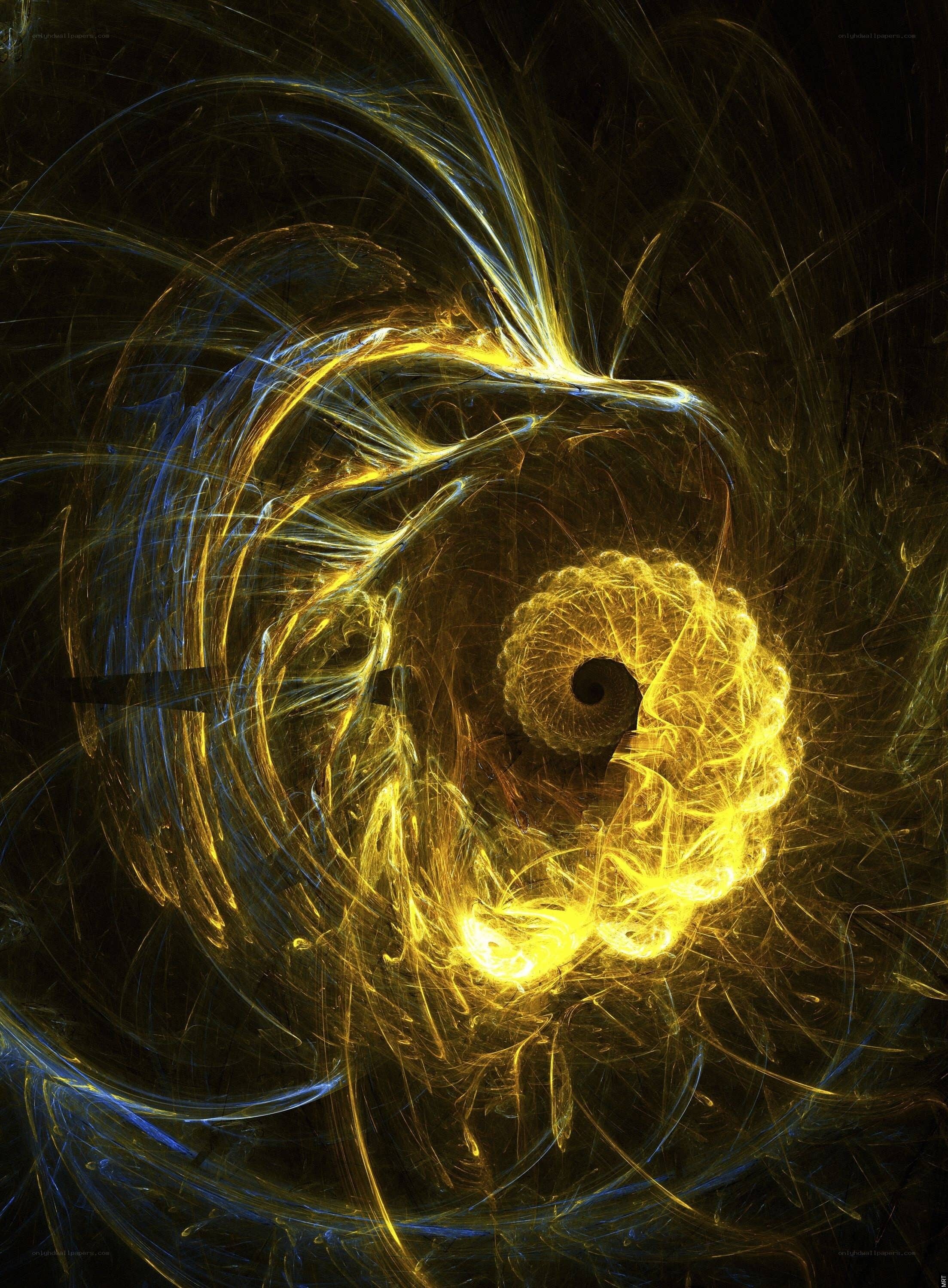 fractal spiral energy pattern