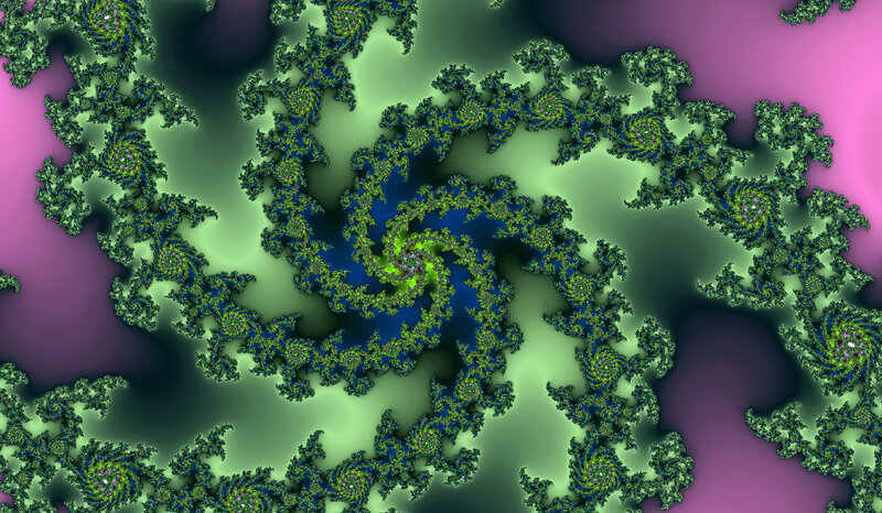 fractal spiral pattern