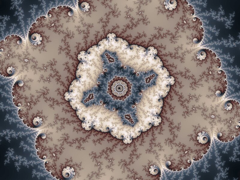 fractal spiral pattern