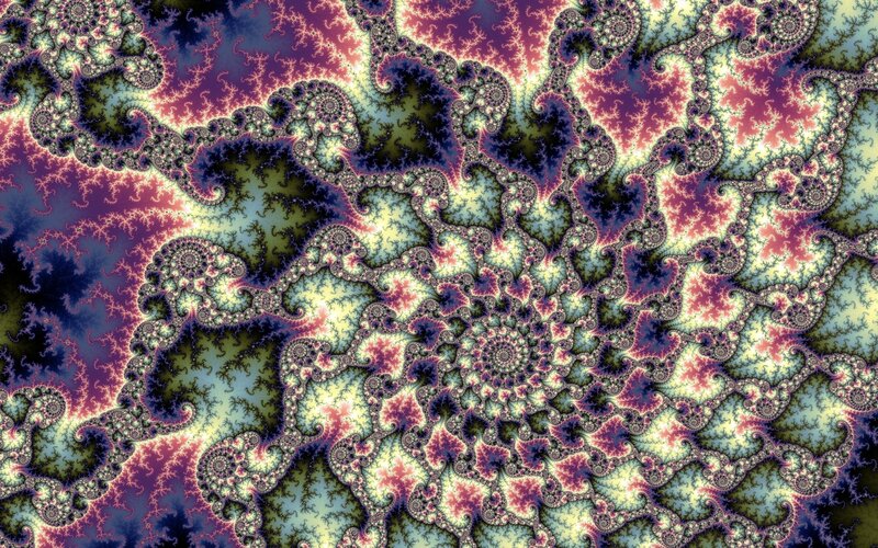 fractal spiral pattern