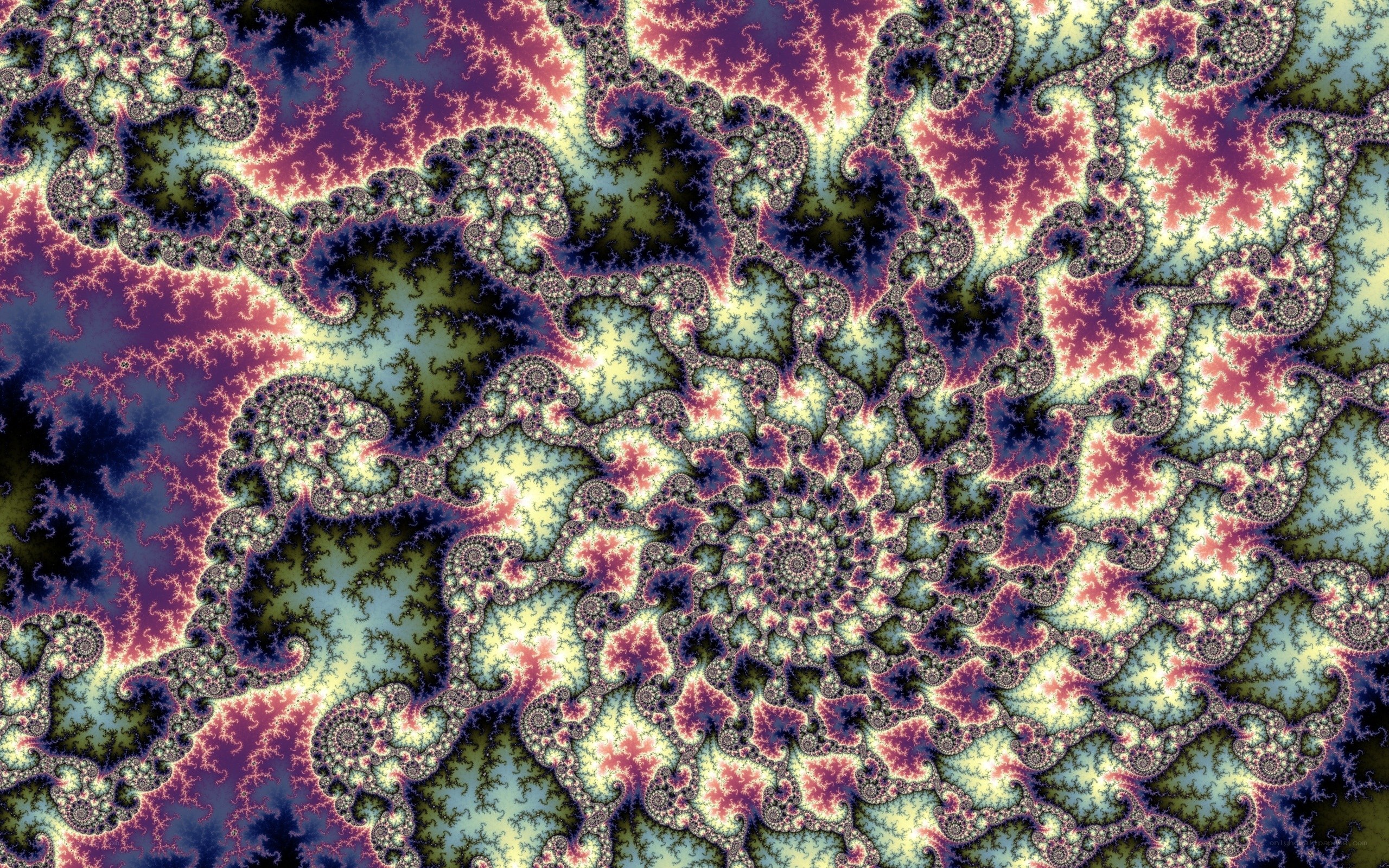 fractal spiral pattern