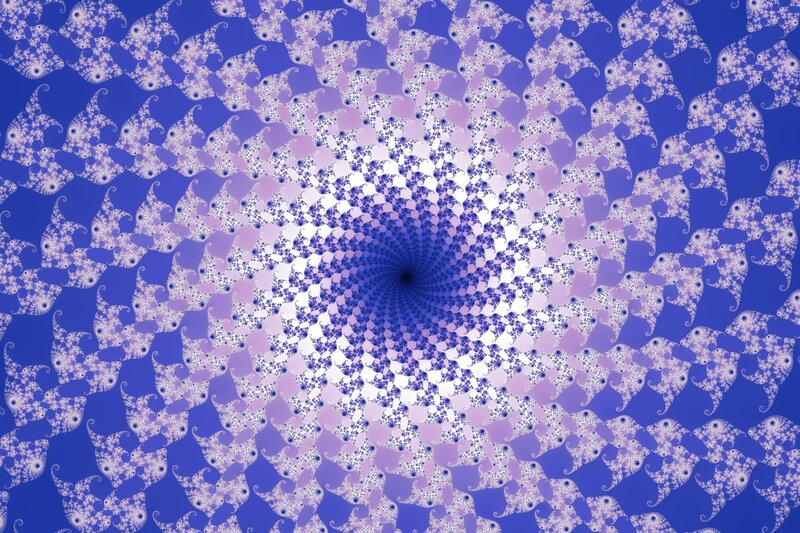 fractal spiral pattern