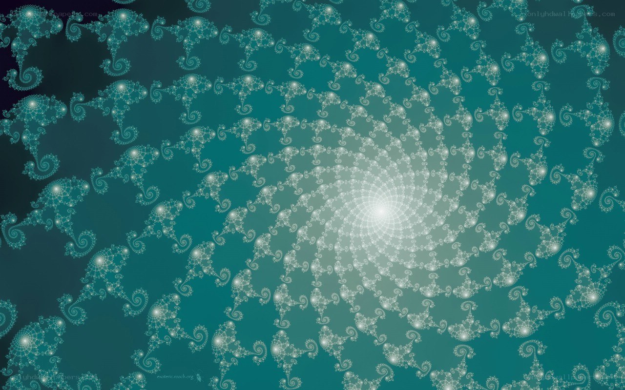 fractal spiral pattern
