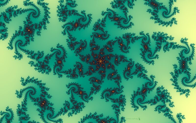 fractal spiral pattern