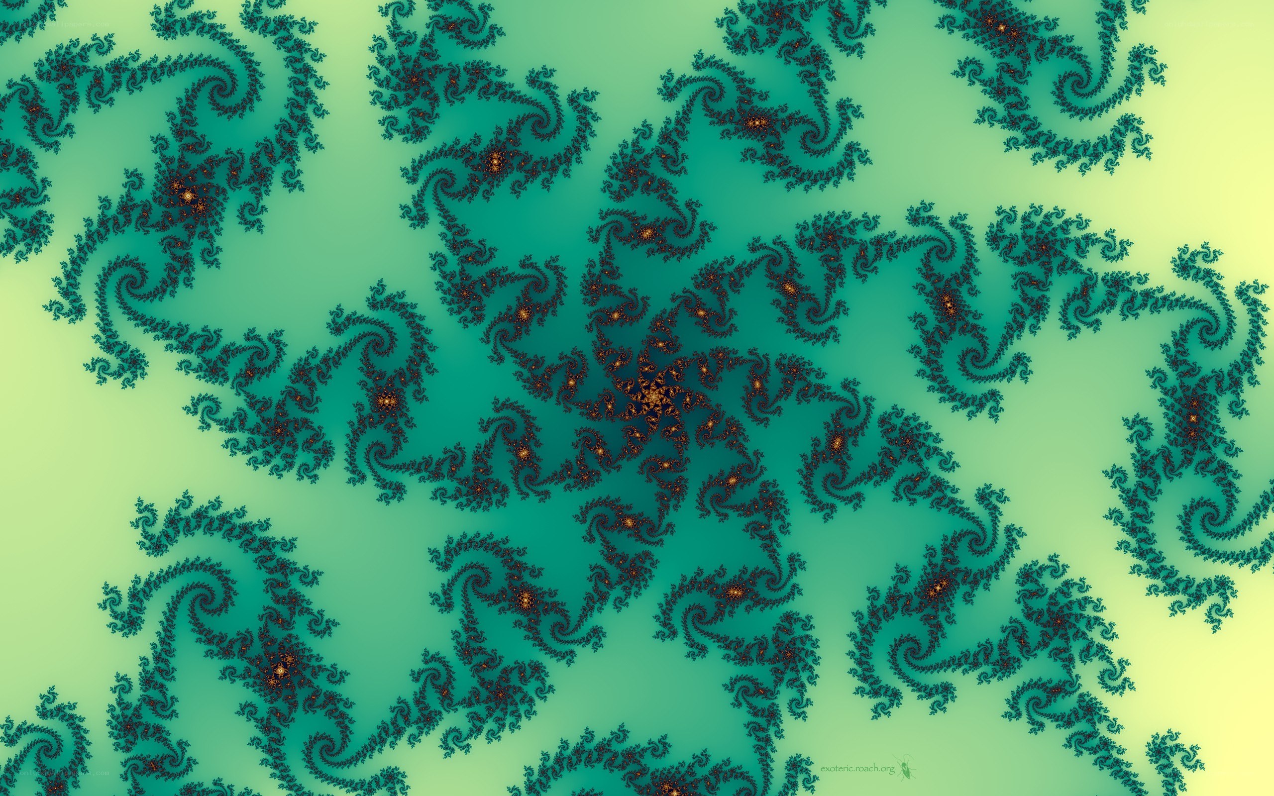 fractal spiral pattern