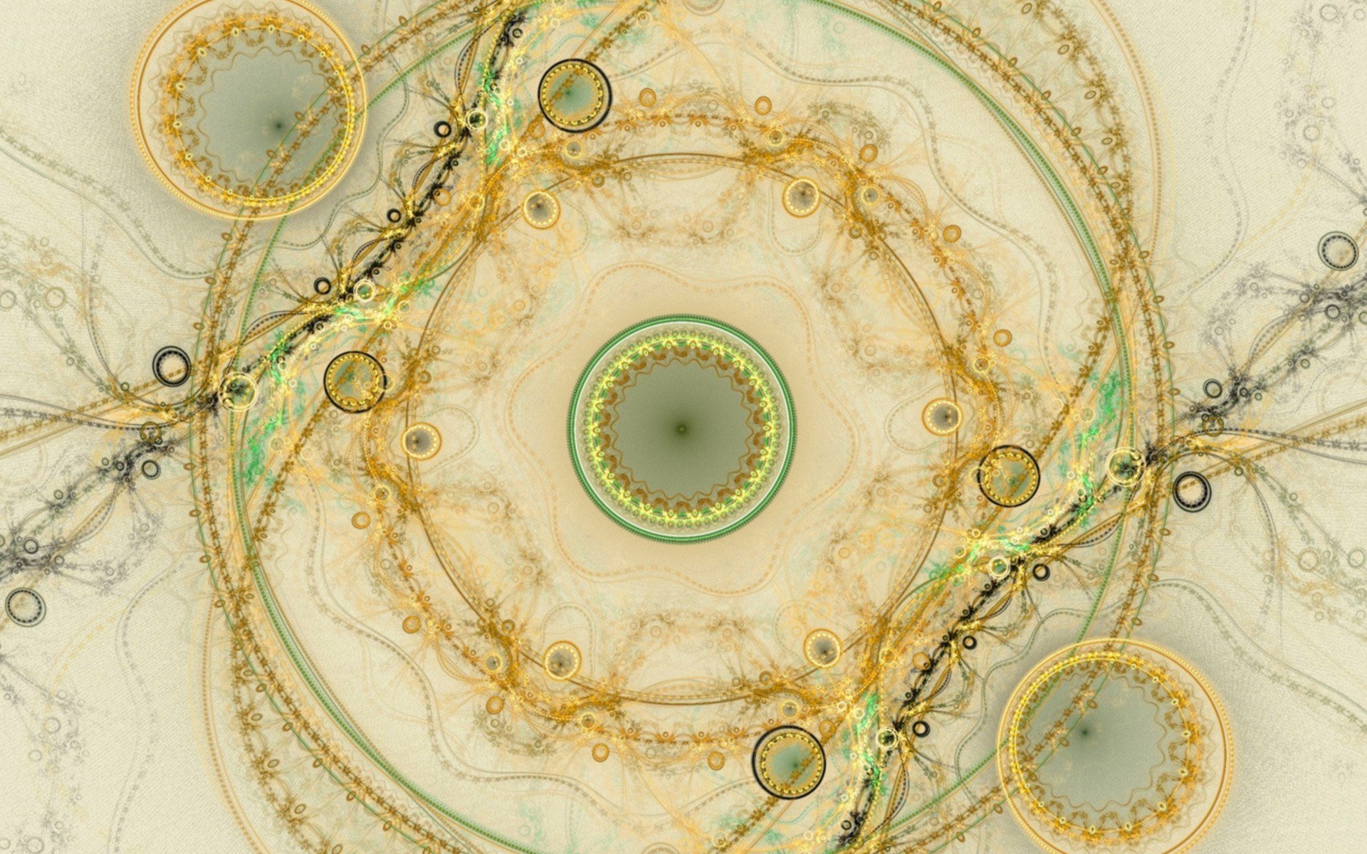 Fractal spiral pattern