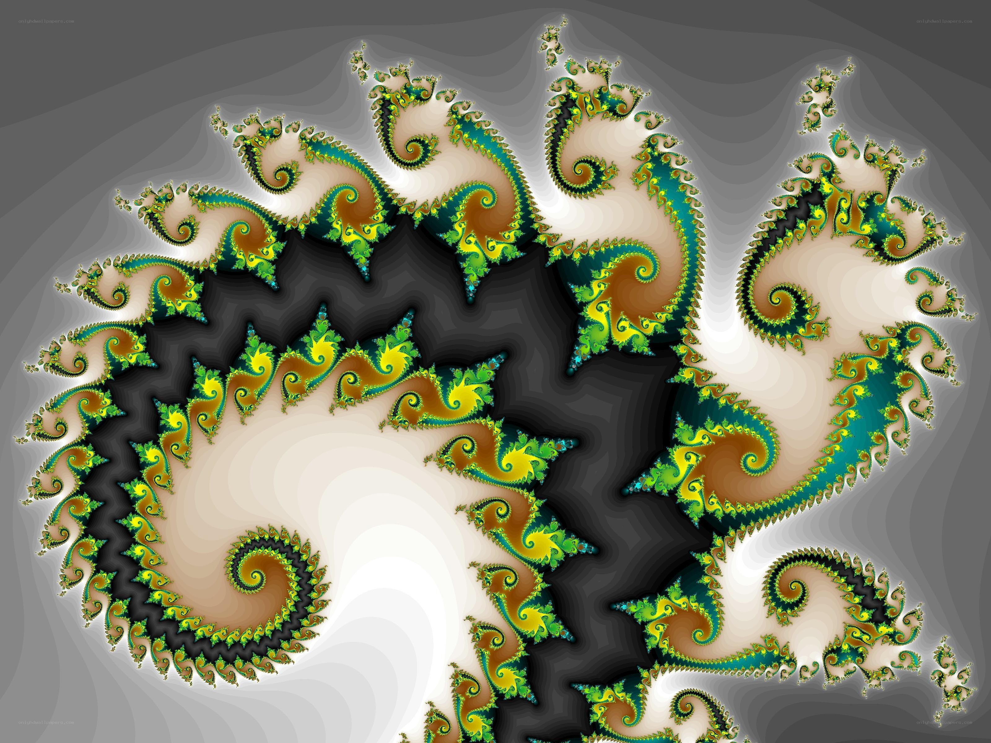 fractal spiral pattern
