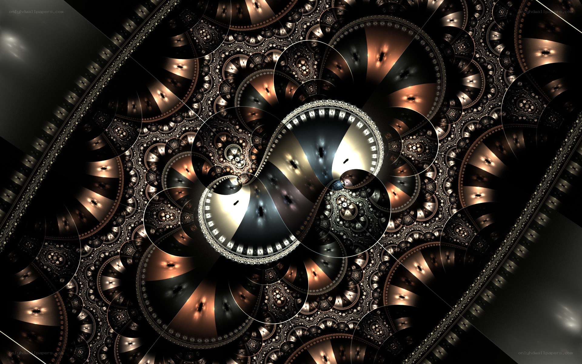fractal spiral pattern