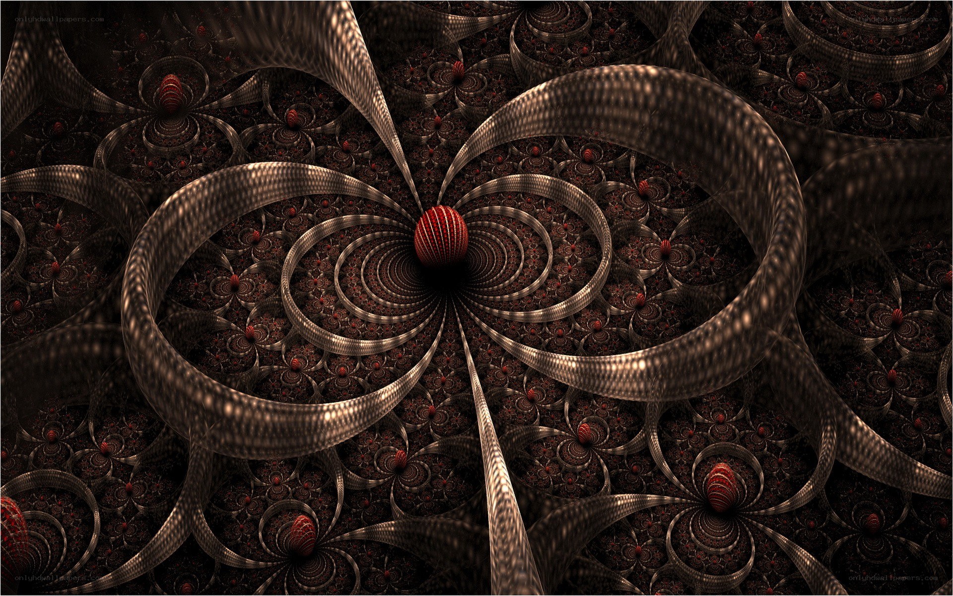 fractal spiral pattern