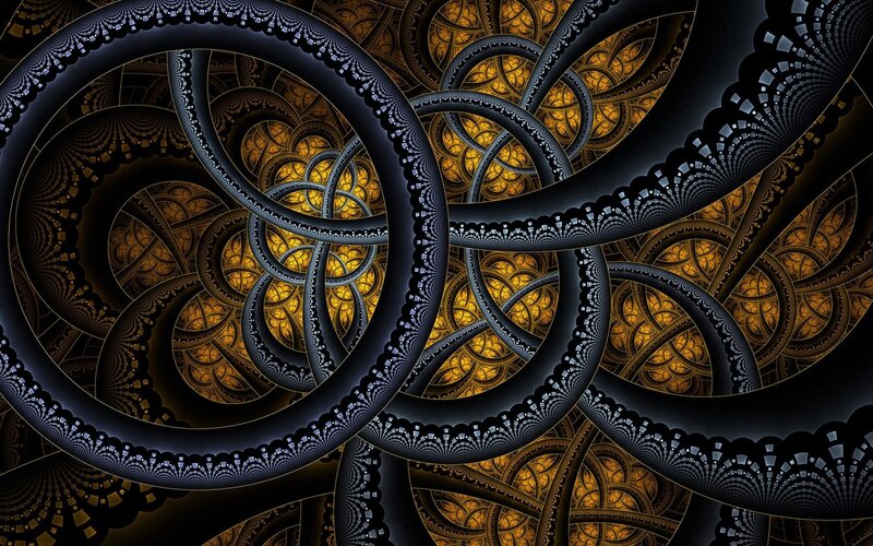 fractal spiral pattern