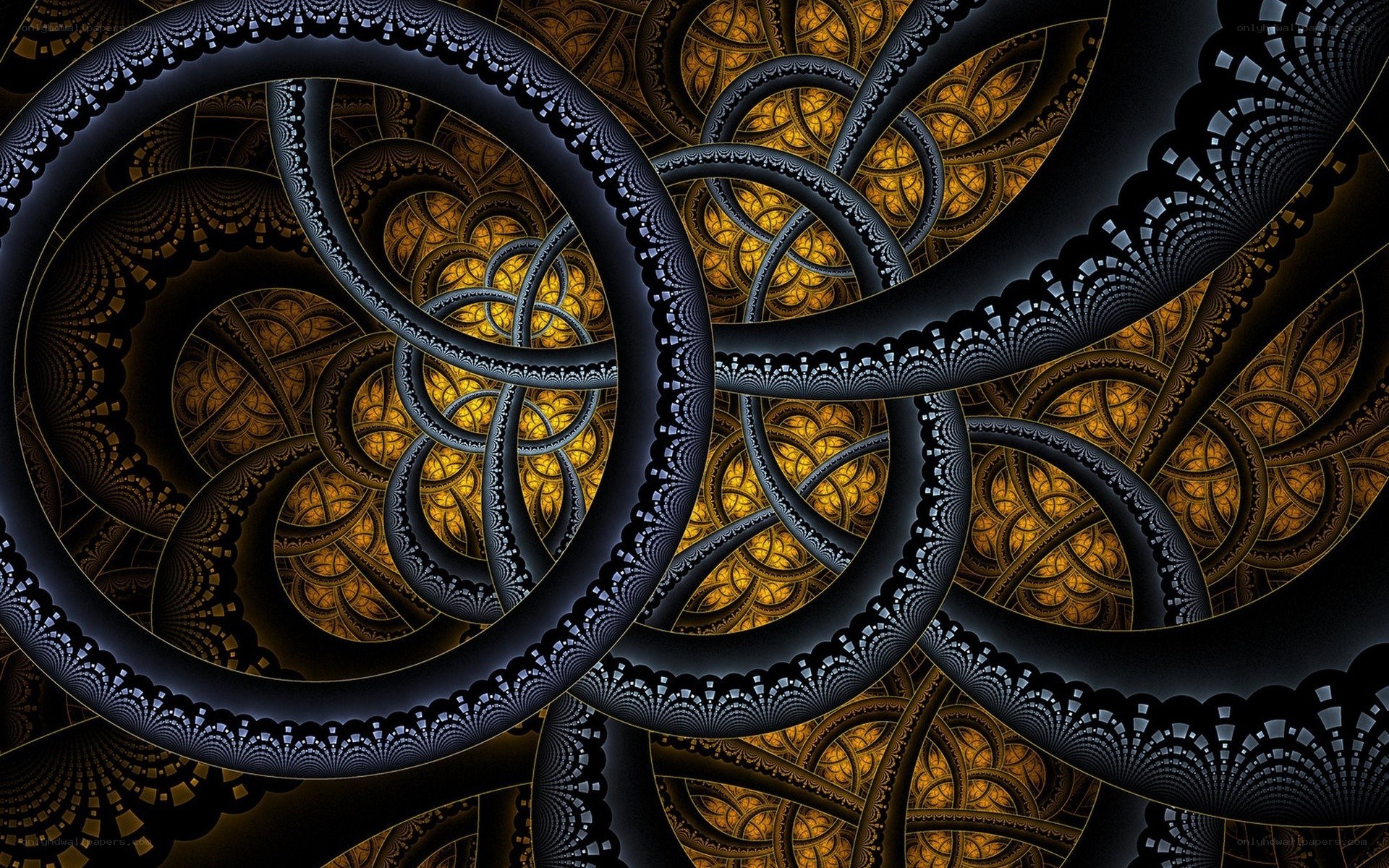 fractal spiral pattern