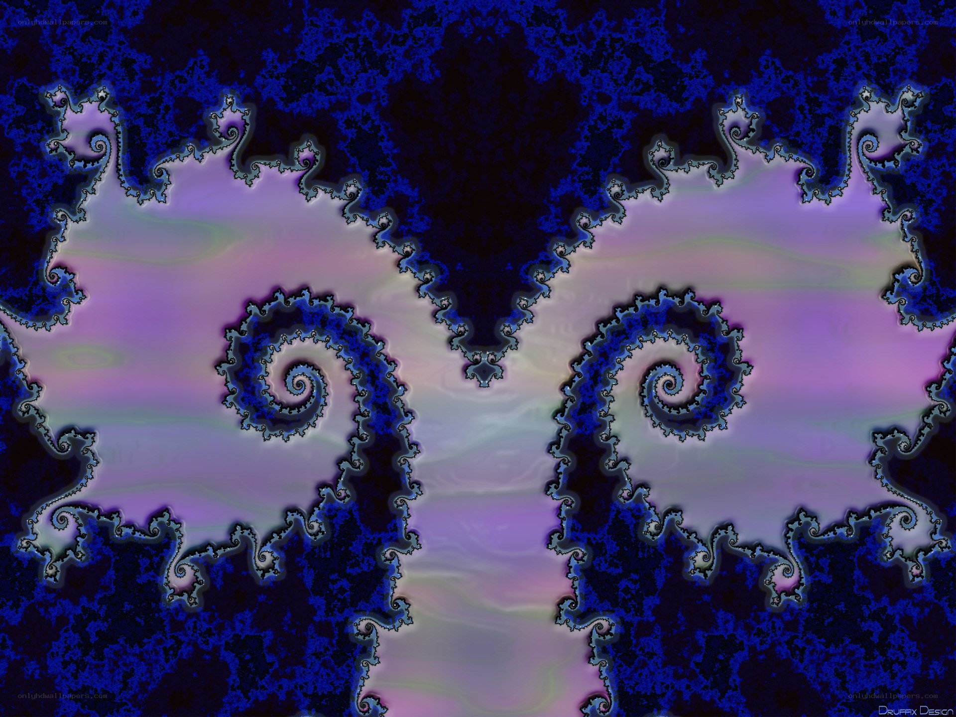 fractal spiral pattern