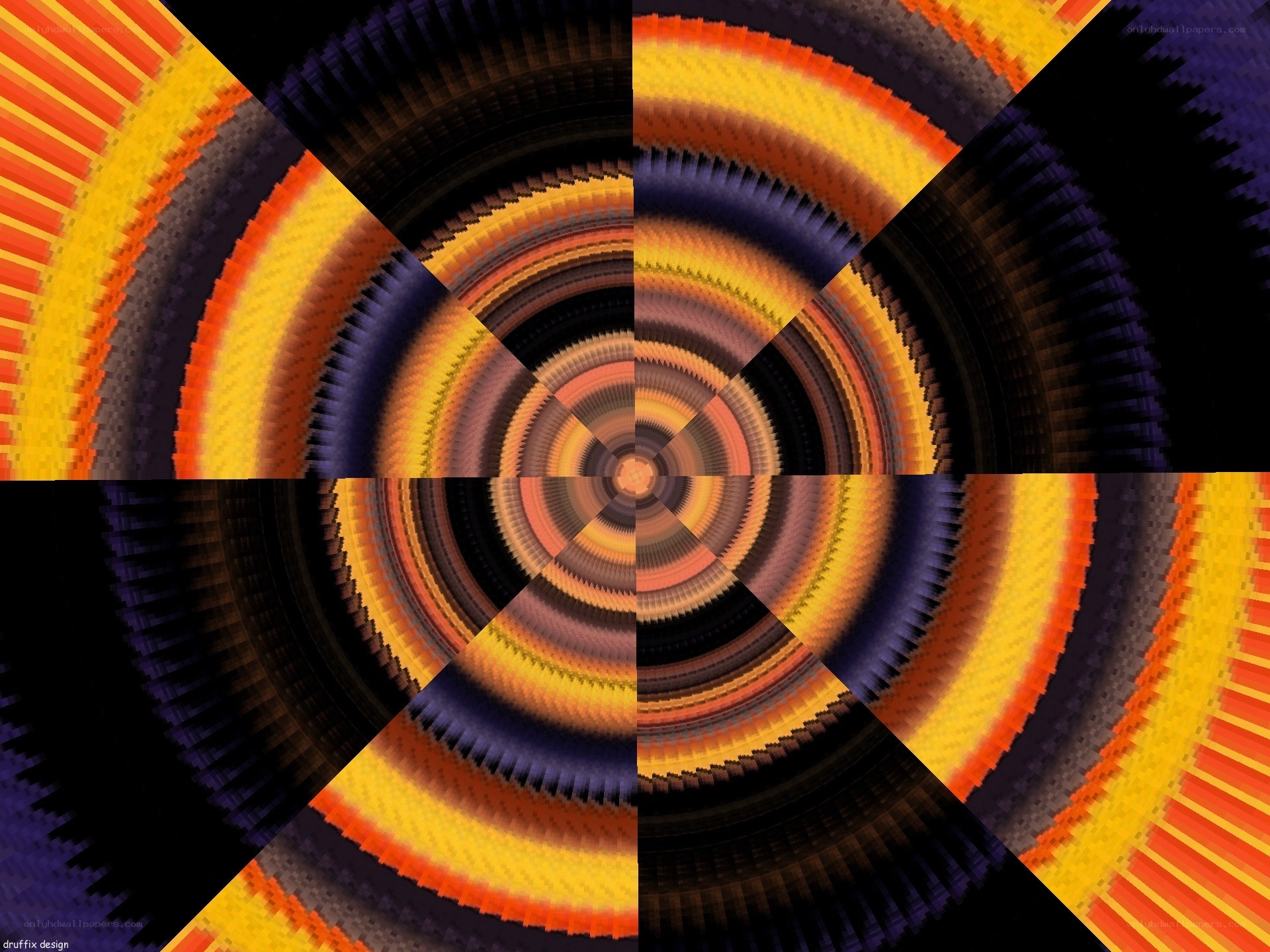 fractal spiral pattern
