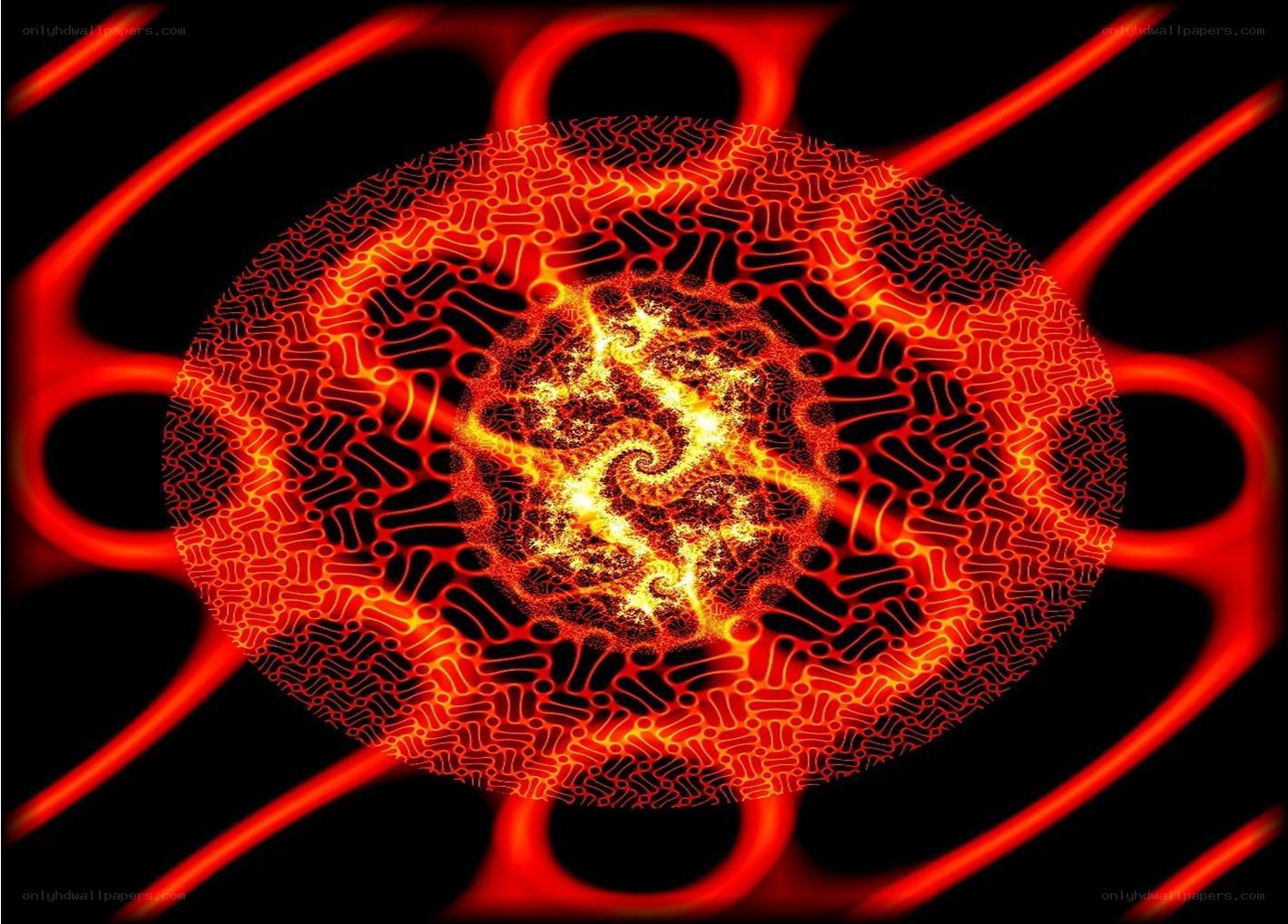 fractal spiral pattern