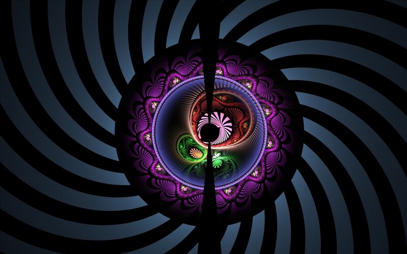 fractal spiral pattern