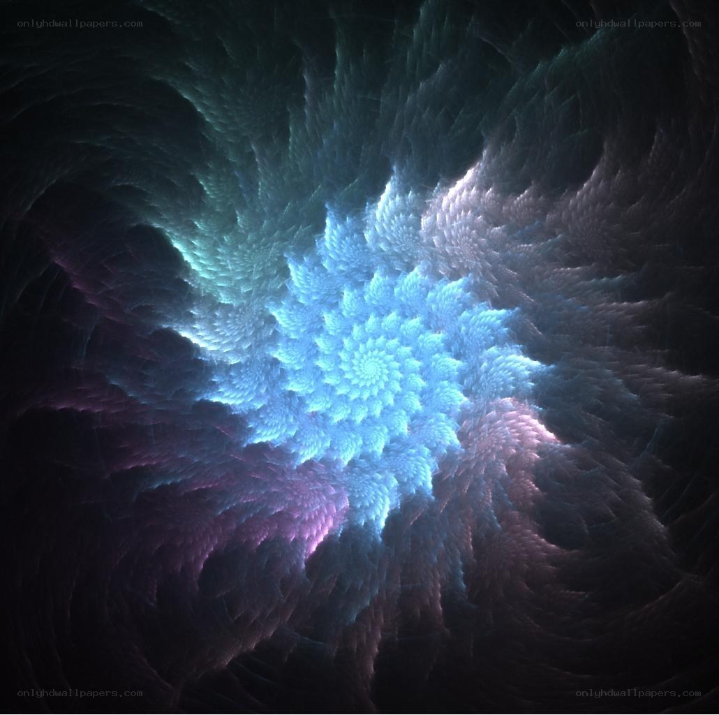 fractal spiral pattern